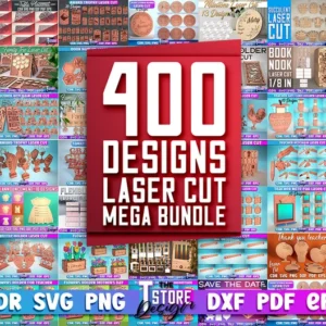 Mega Laser Cut Bundle SVG | CNC Files | Engraving SVG